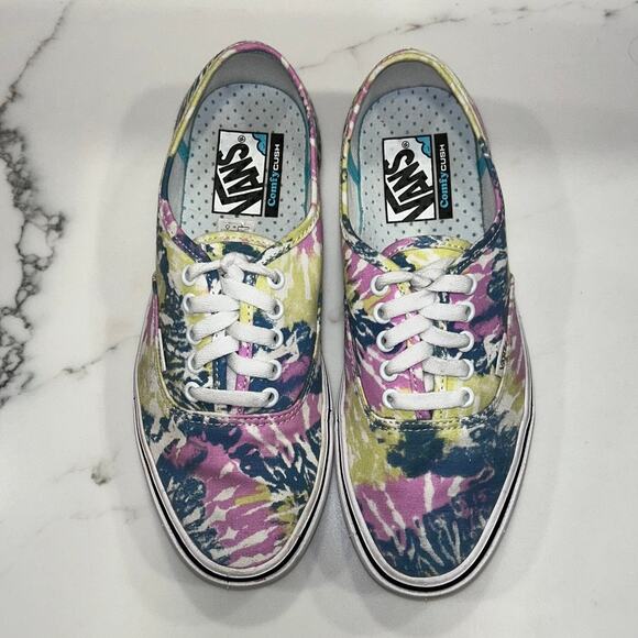 Vans off the Wall Comfy Cush Shoes Tie Dye Skate Sneakers Women's 8.5 Men's 7.0 - Picture 5 of 9